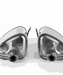 TARALWA Silenciador Trasero de Acero Inoxidable para Tubo