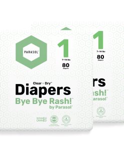 Pañales y Toallitas Desechables Clear+Dry Naturales de