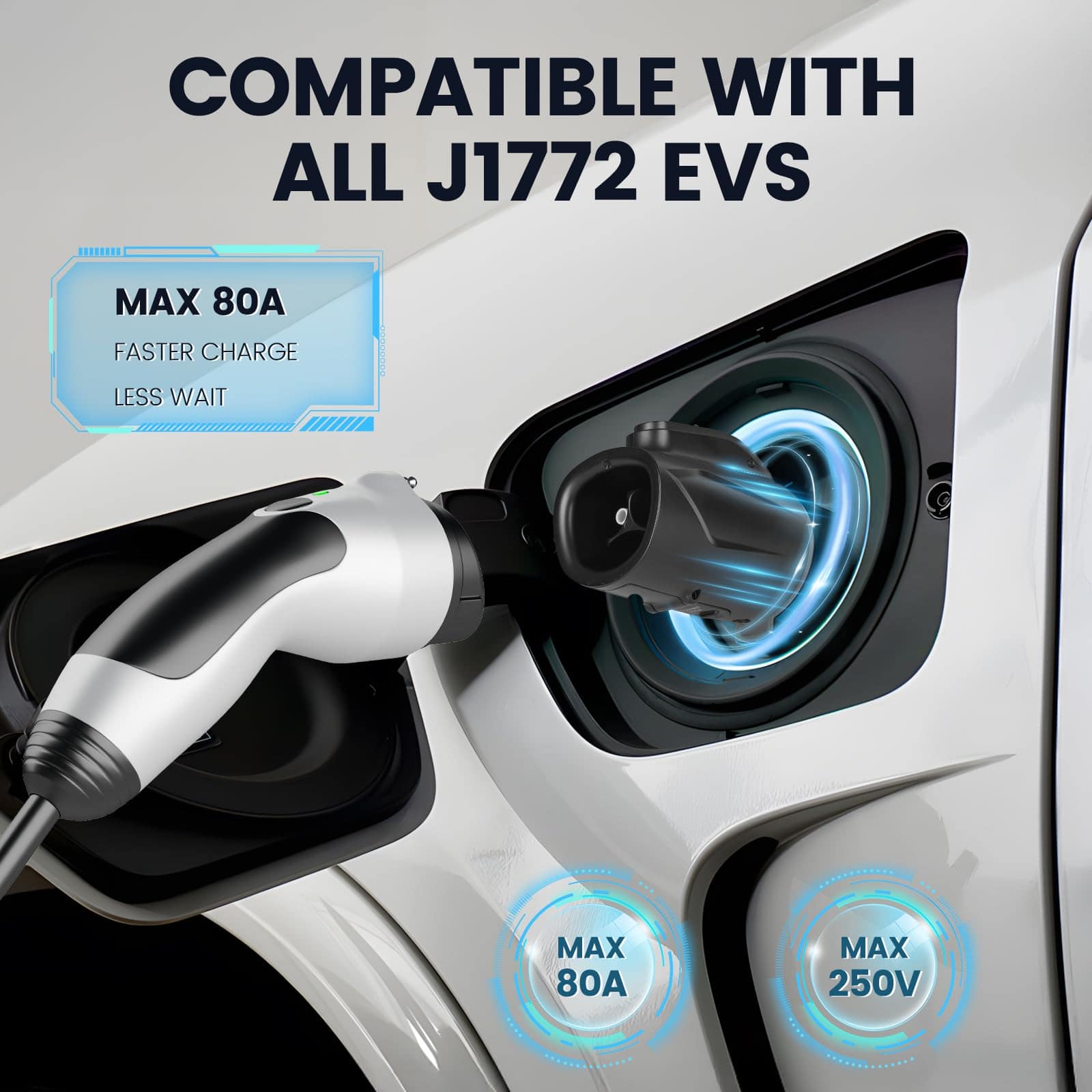 Adaptador de Carga de 2025 Actualizado para Tesla a J1772 - - Imagen 4
