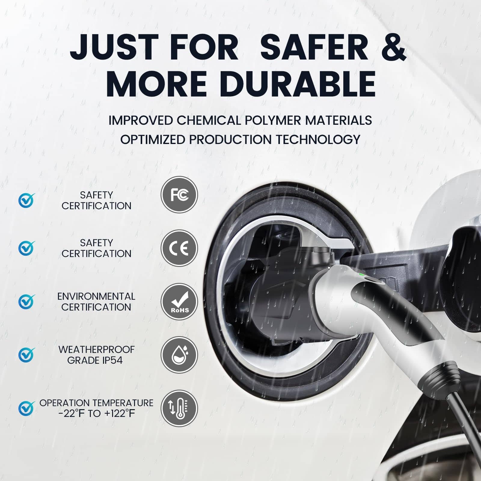 Adaptador de Carga de 2025 Actualizado para Tesla a J1772 - - Imagen 6