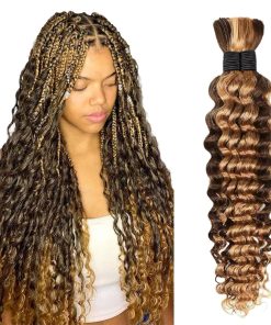 Cabello Bohemio para Trenzar 22 Pulgadas P4/27 Cabello