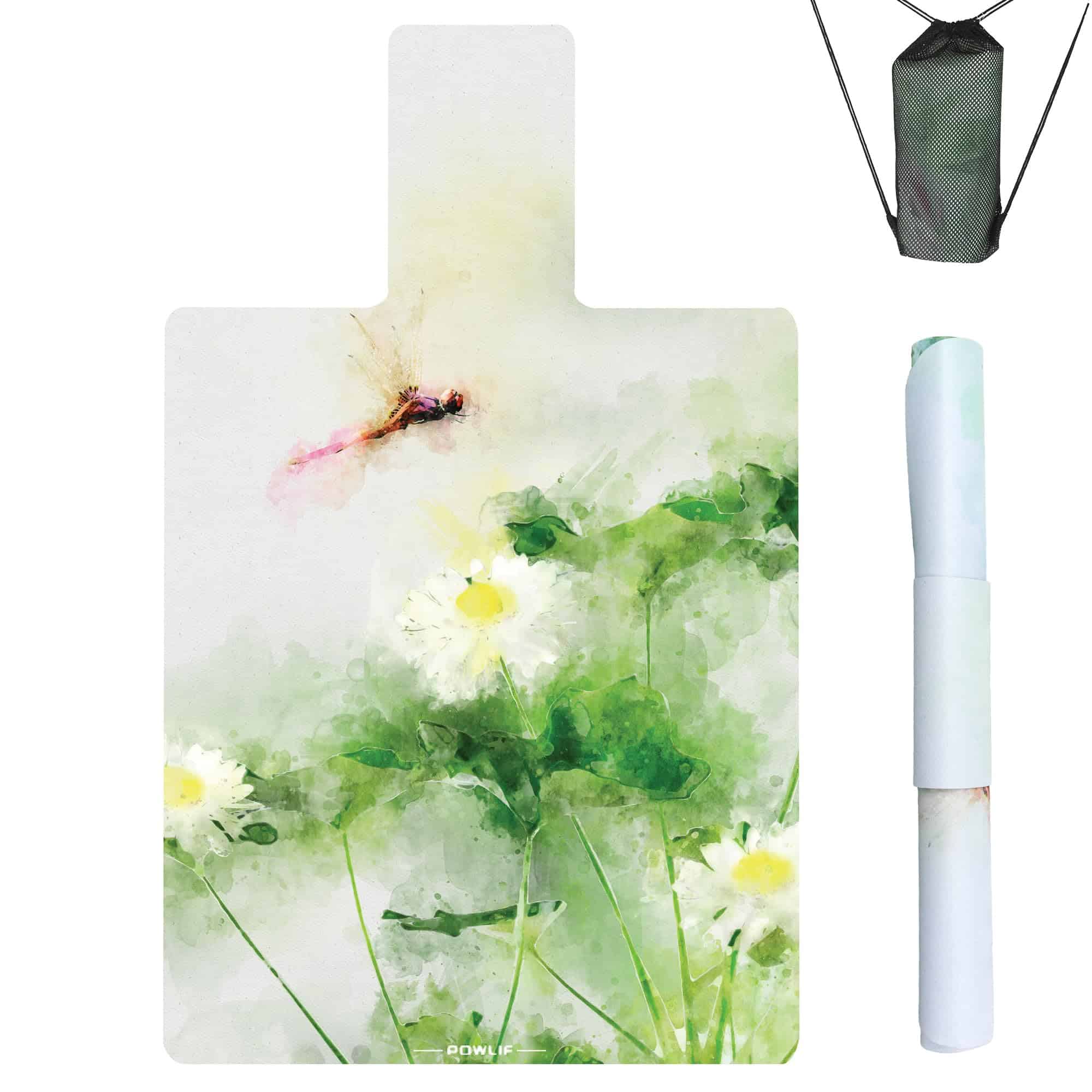 Cubierta de colchoneta de Pilates plegable y -Green