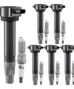 Paquete de bobina de encendido OYEAUTO y bujía de iridio