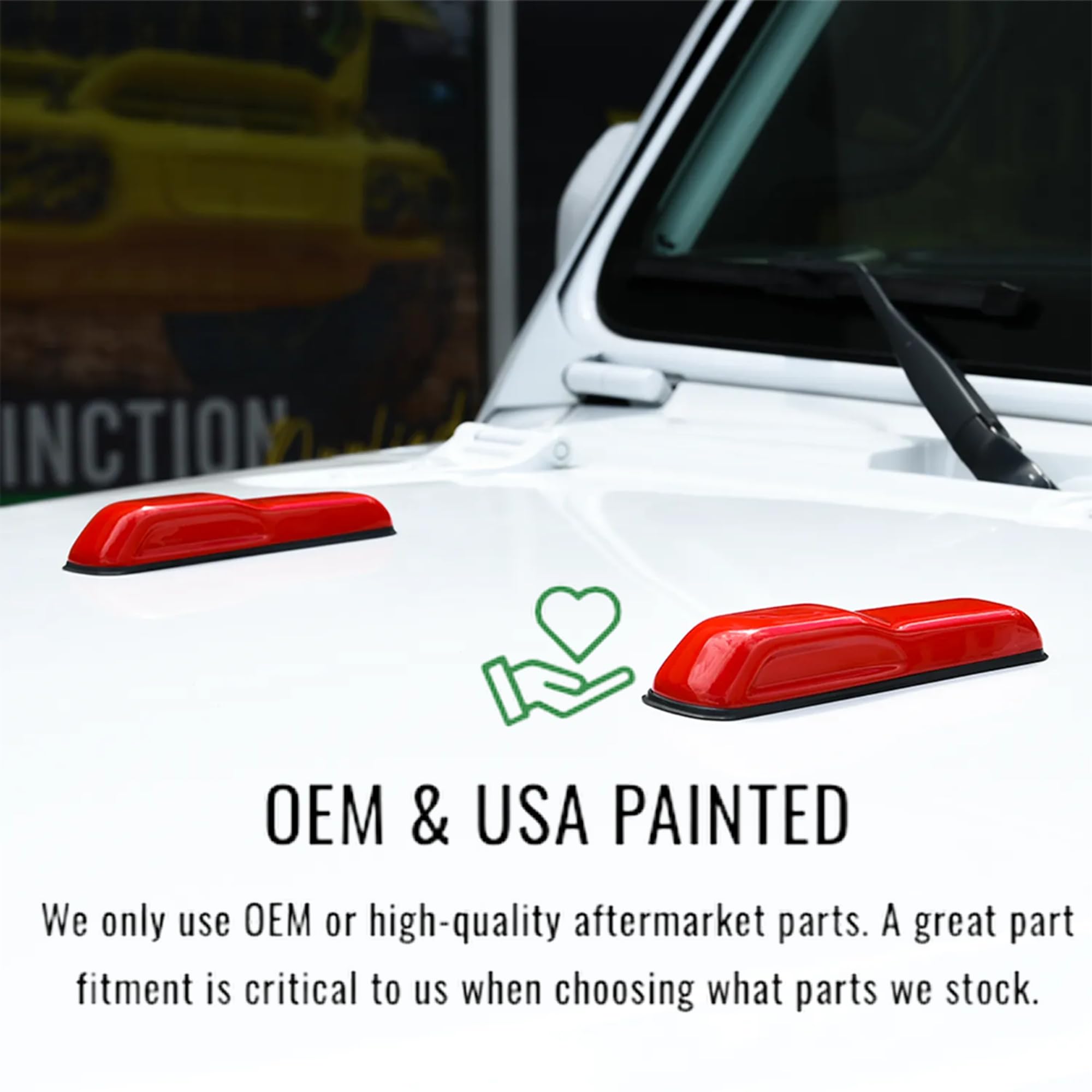 Cubierta de Parachoques de Capucha Distinction Applied - - Imagen 5