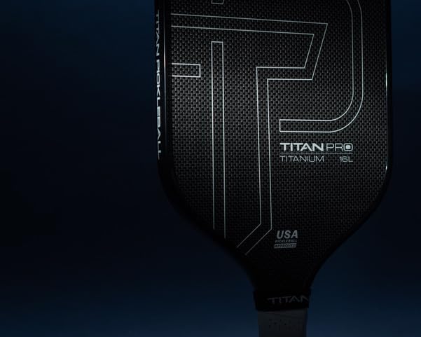 Paleta de Pickleball Titan Pro Titanium 16L, Índigo - Imagen 8