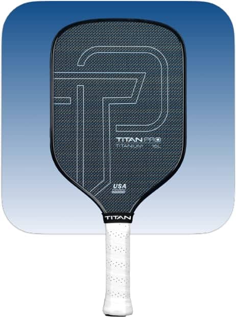Paleta de Pickleball Titan Pro Titanium 16L, Índigo