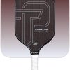 Pala de Pickleball Titan Pro Titanium 14L, Color Granate