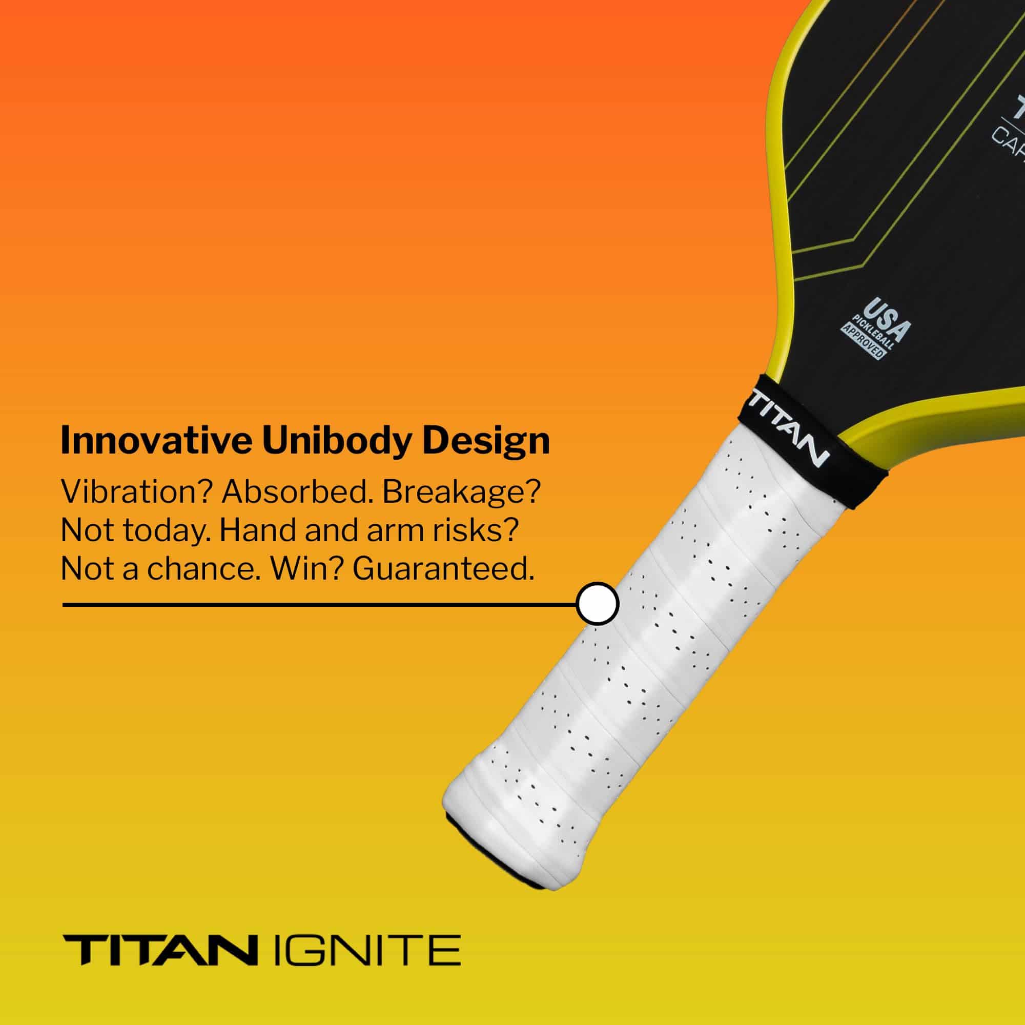 Paleta de Pickleball Titan Ignite, Sunset, 16L - Imagen 7