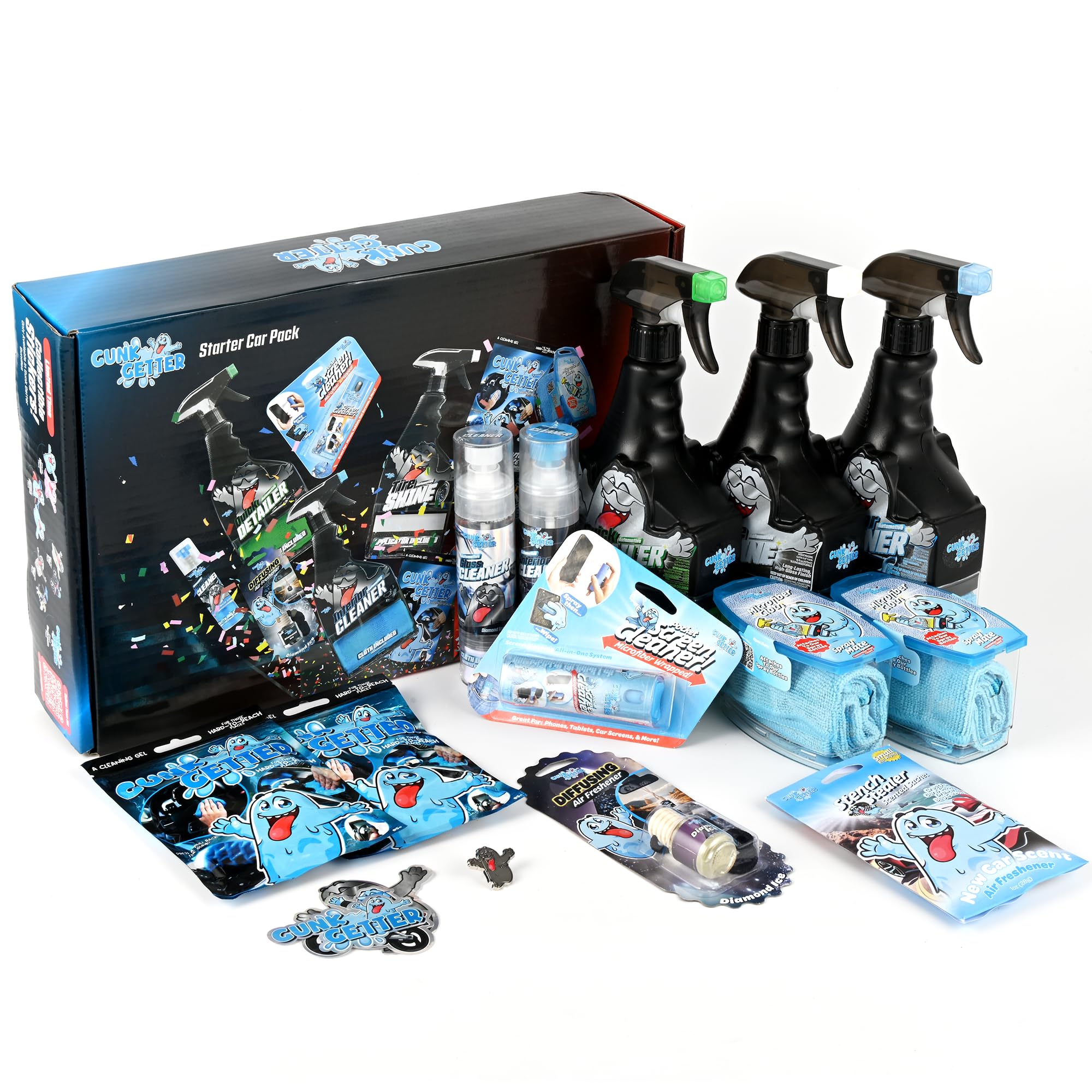 Kit de Limpieza para Automóviles Gunk Getter - Accesorios