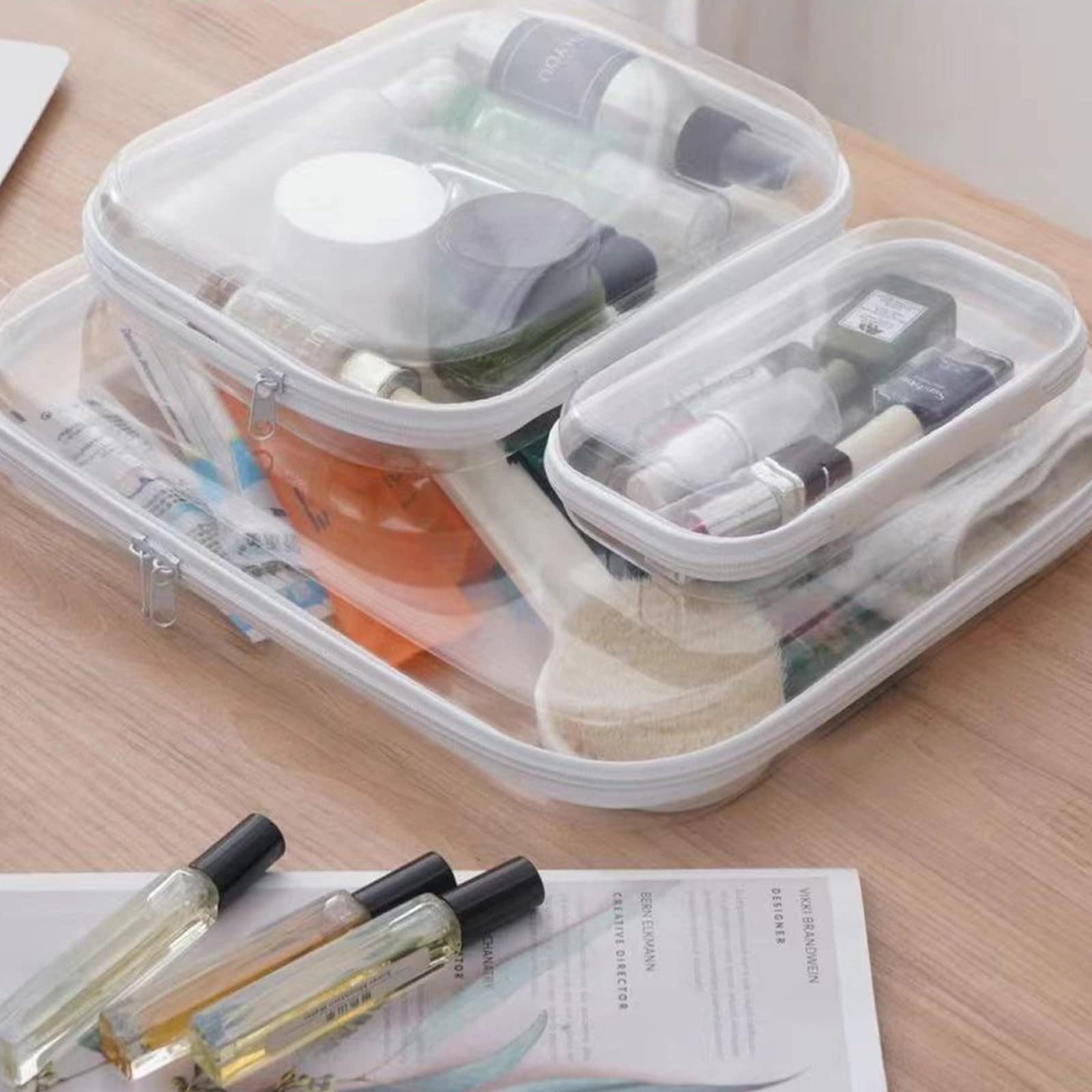 AAJiiKee Juego de 6 Fundas con Cierre de Cremallera - Imagen 5