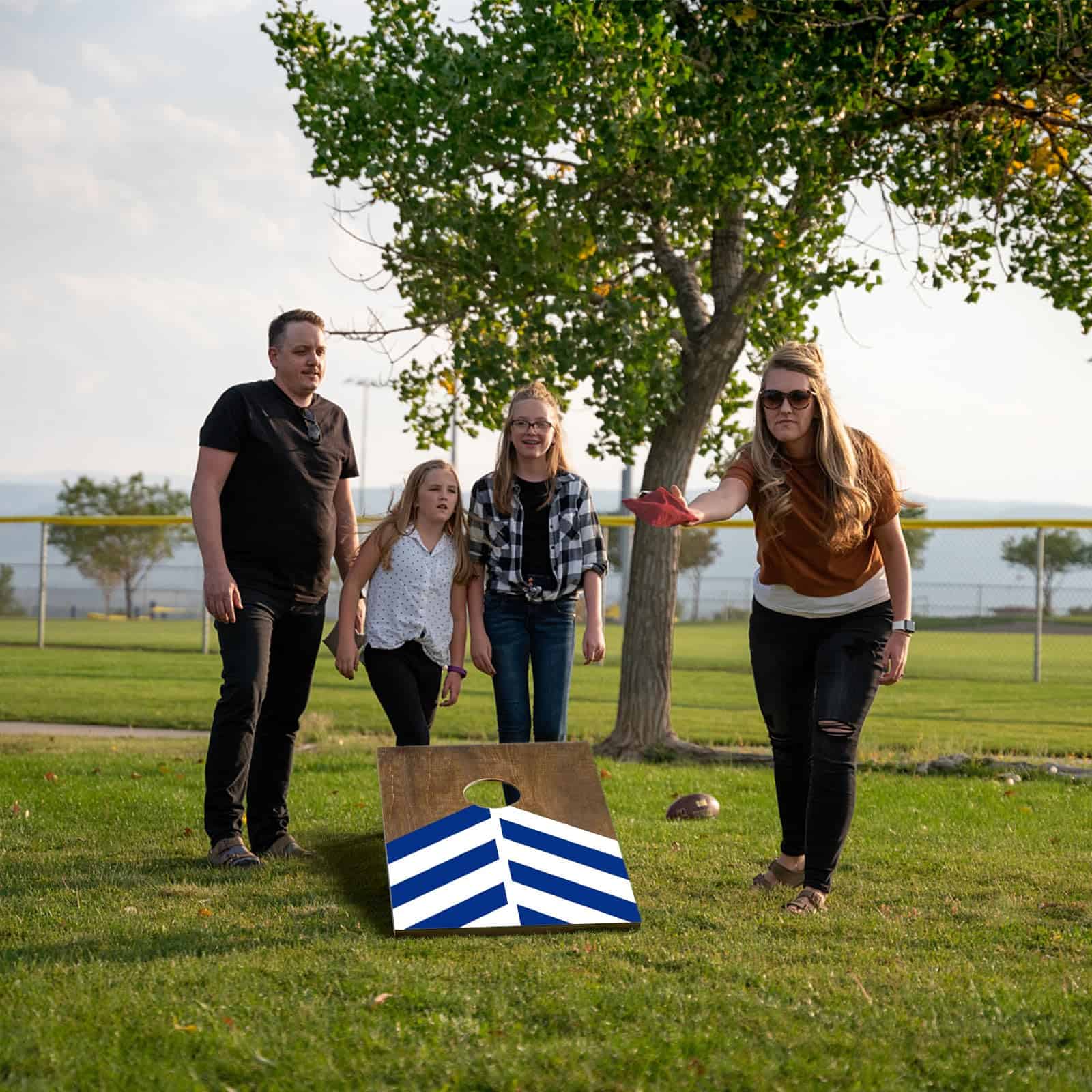 SORULLEY Juego de Tablero de Cornhole Portátil, Juego de - Imagen 8
