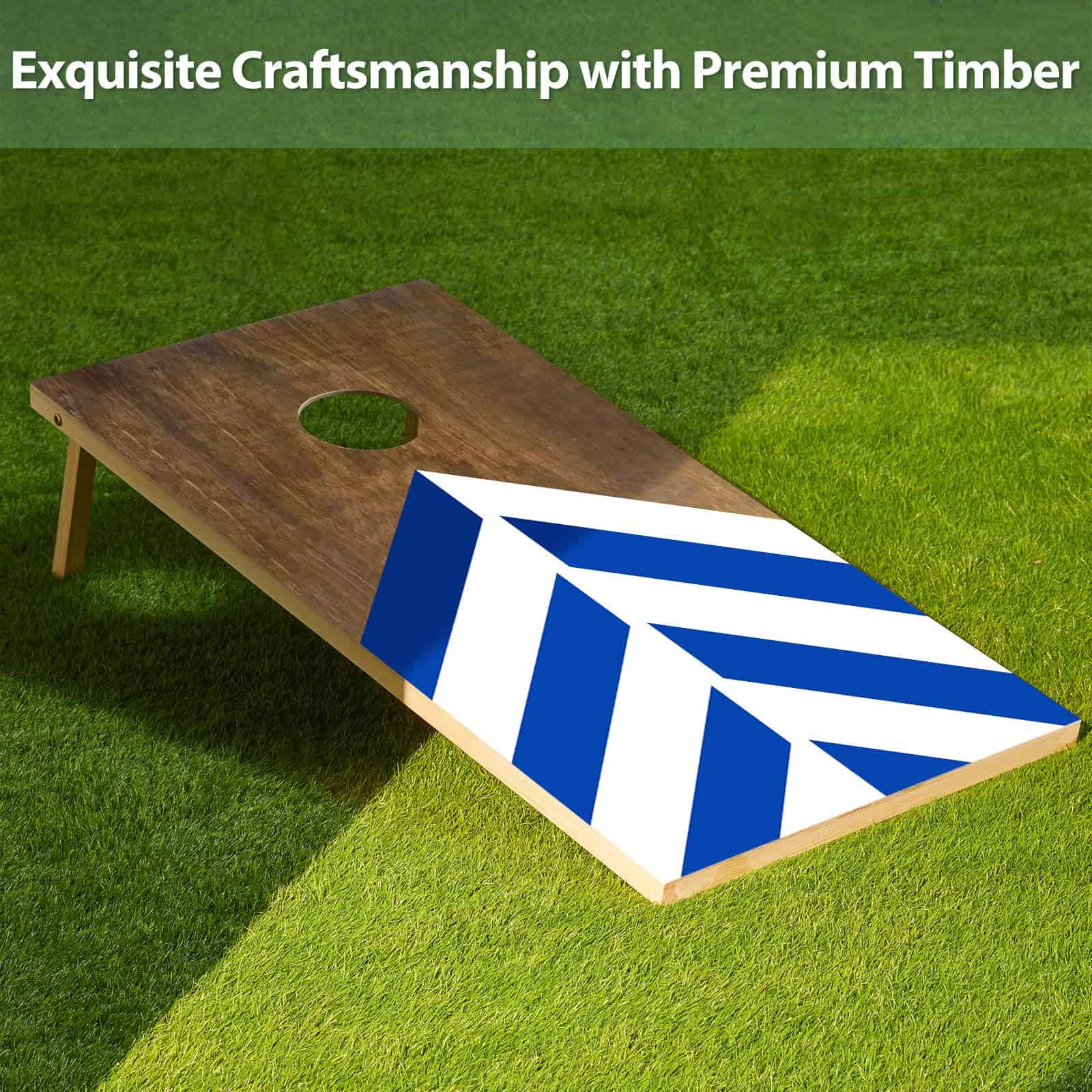 SORULLEY Juego de Tablero de Cornhole Portátil, Juego de - Imagen 7