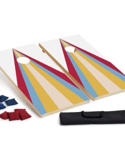 Juego de tablero de Cornhole portátil SORULLEY, Juegos de