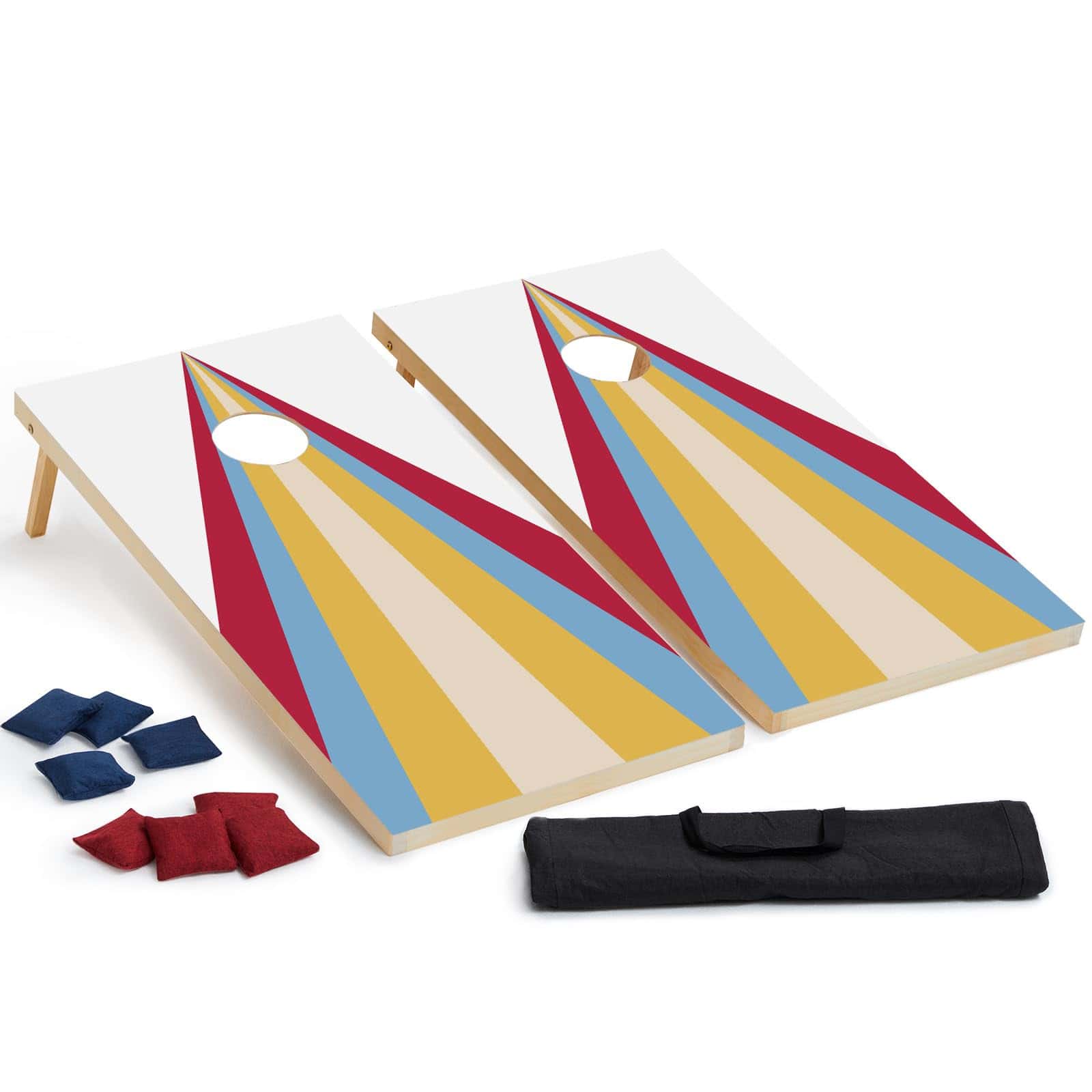 Juego de tablero de Cornhole portátil SORULLEY, Juegos de