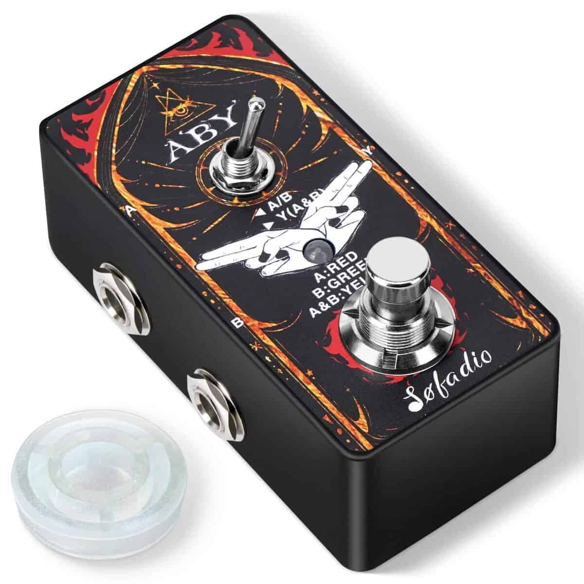 Sofadio ABY Box Line Selector AB Switch Mini Pedal de