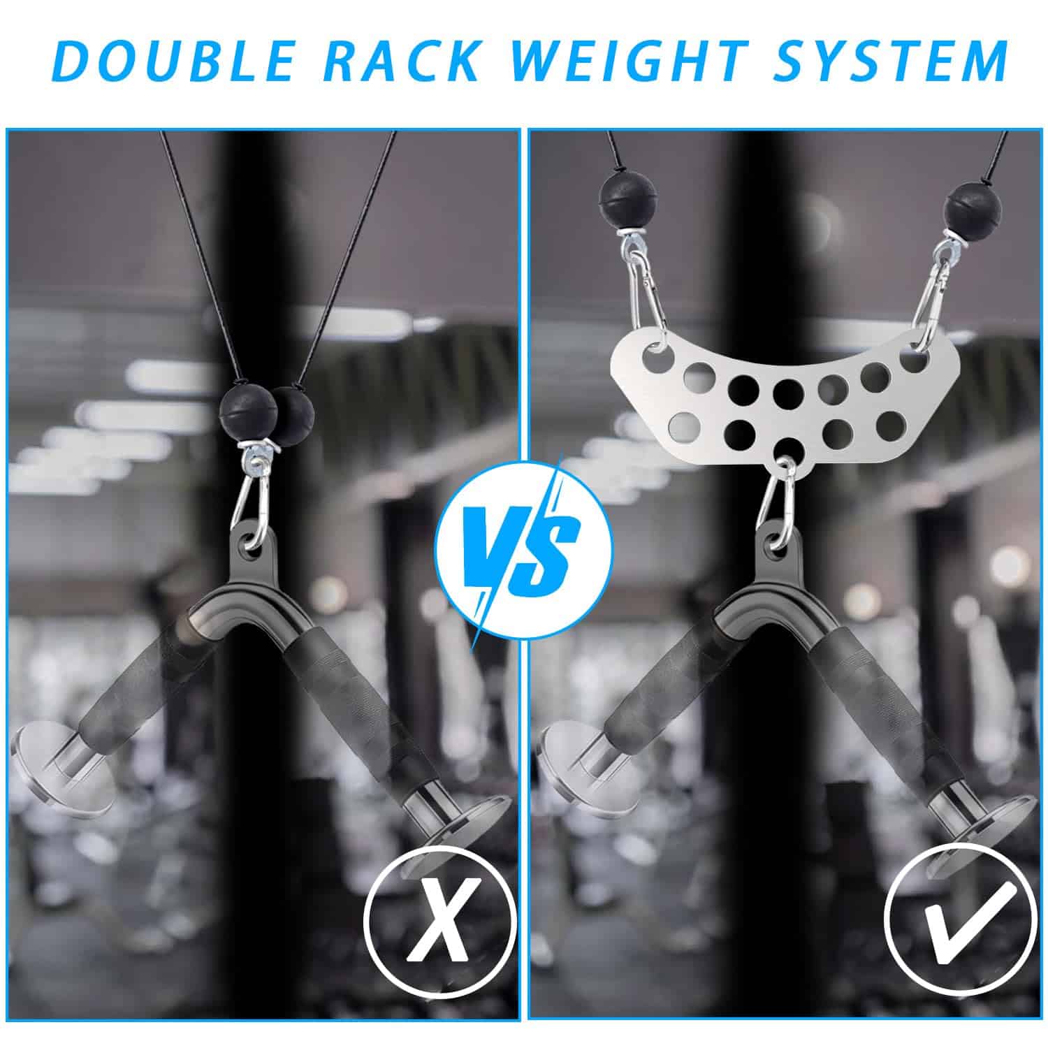 Placa de Adaptador Doble a Simple para Máquinas de Poleas - Imagen 3