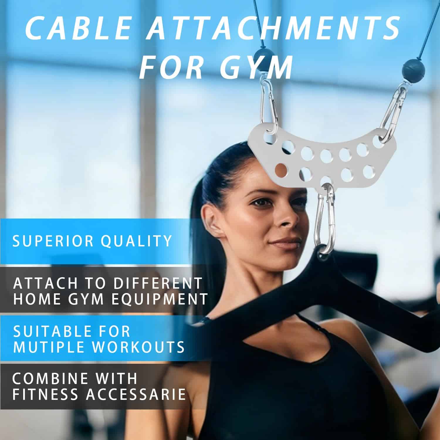 Placa de Adaptador Doble a Simple para Máquinas de Poleas - Imagen 6