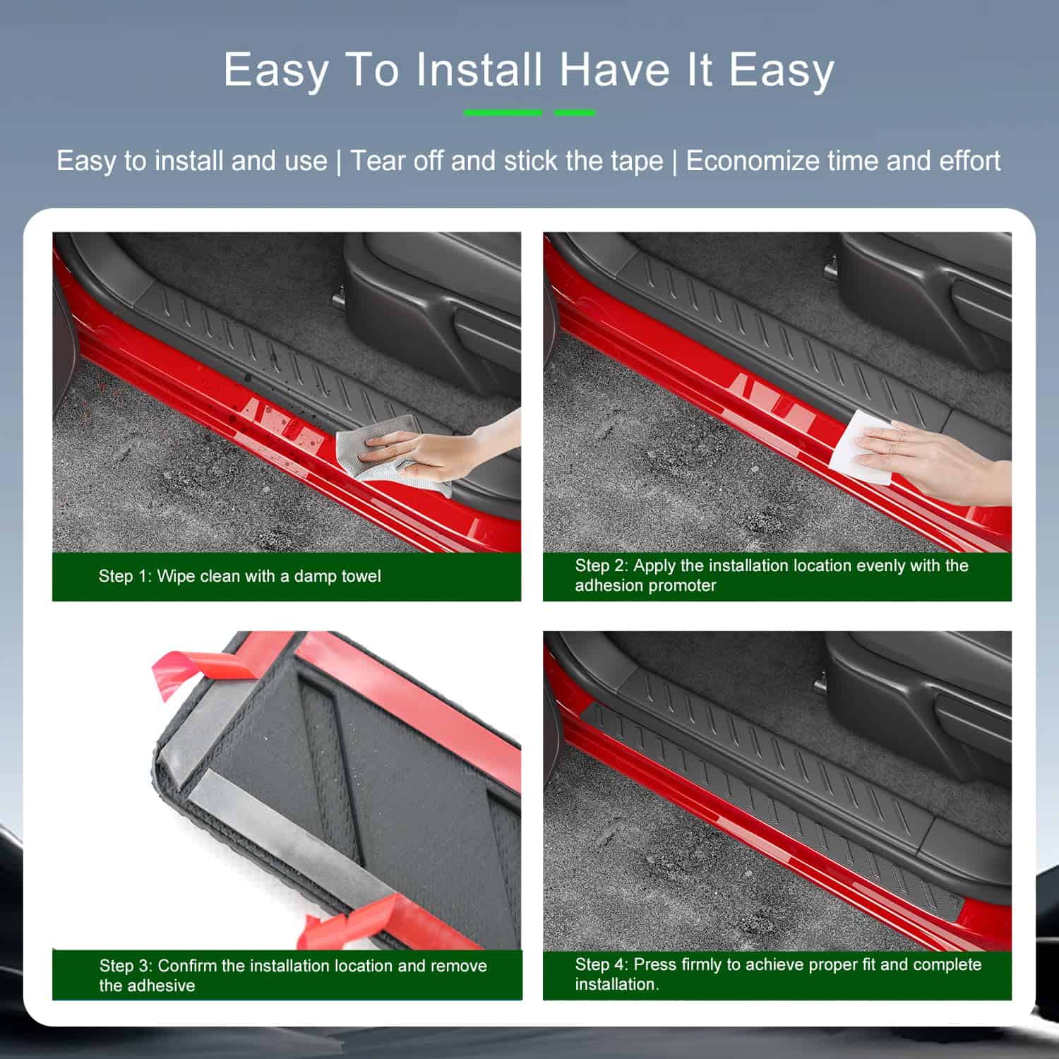 Protector de umbral de puerta xipoqix -2023-2025 - Imagen 8