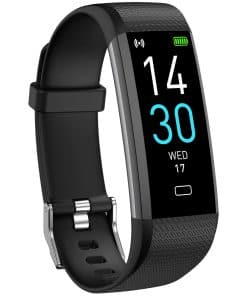 Rastreador de fitness EURANS con monitor de ritmo cardíaco,