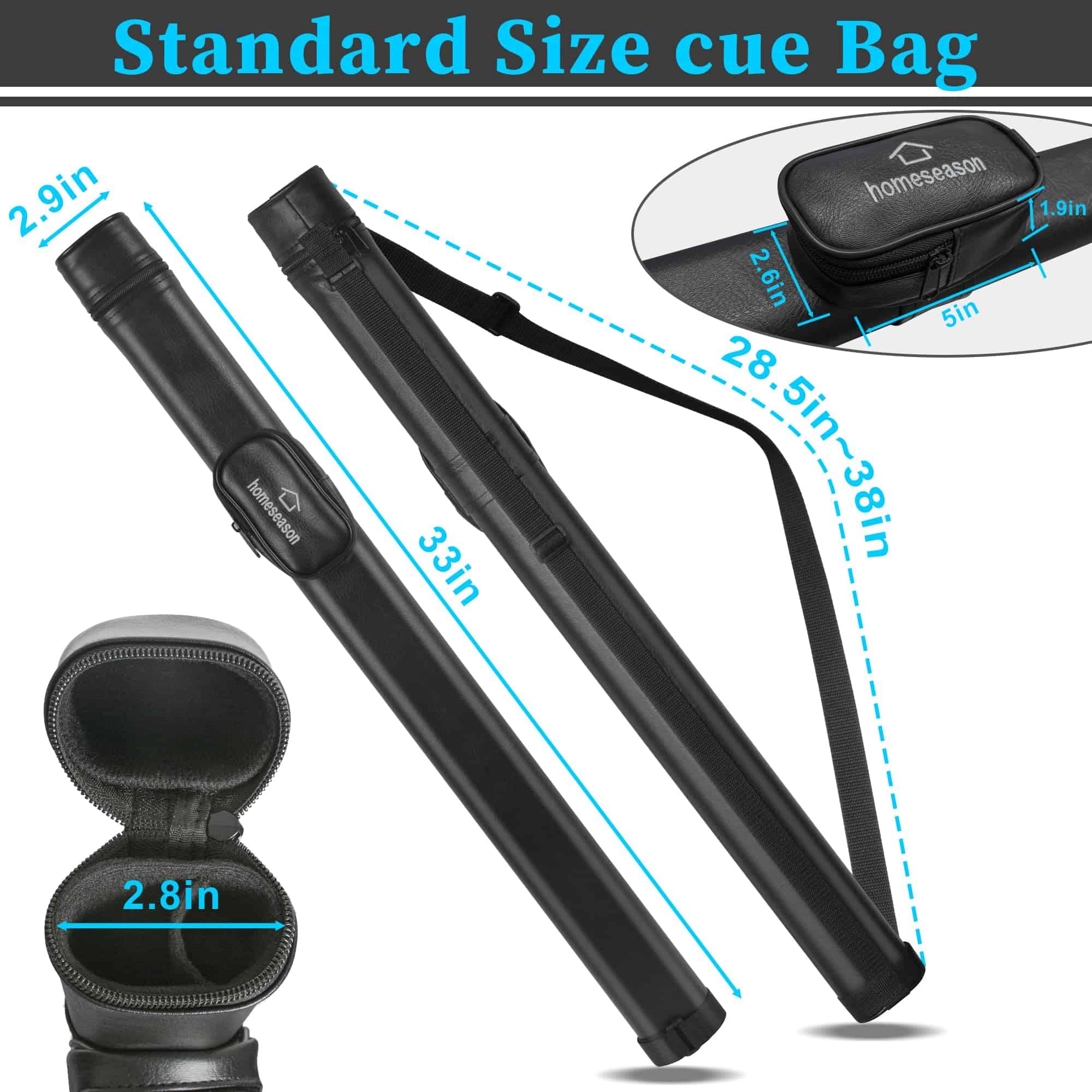 Estuches de Billar HomeSeason Expert, Conjunto de 1/2 - Imagen 6