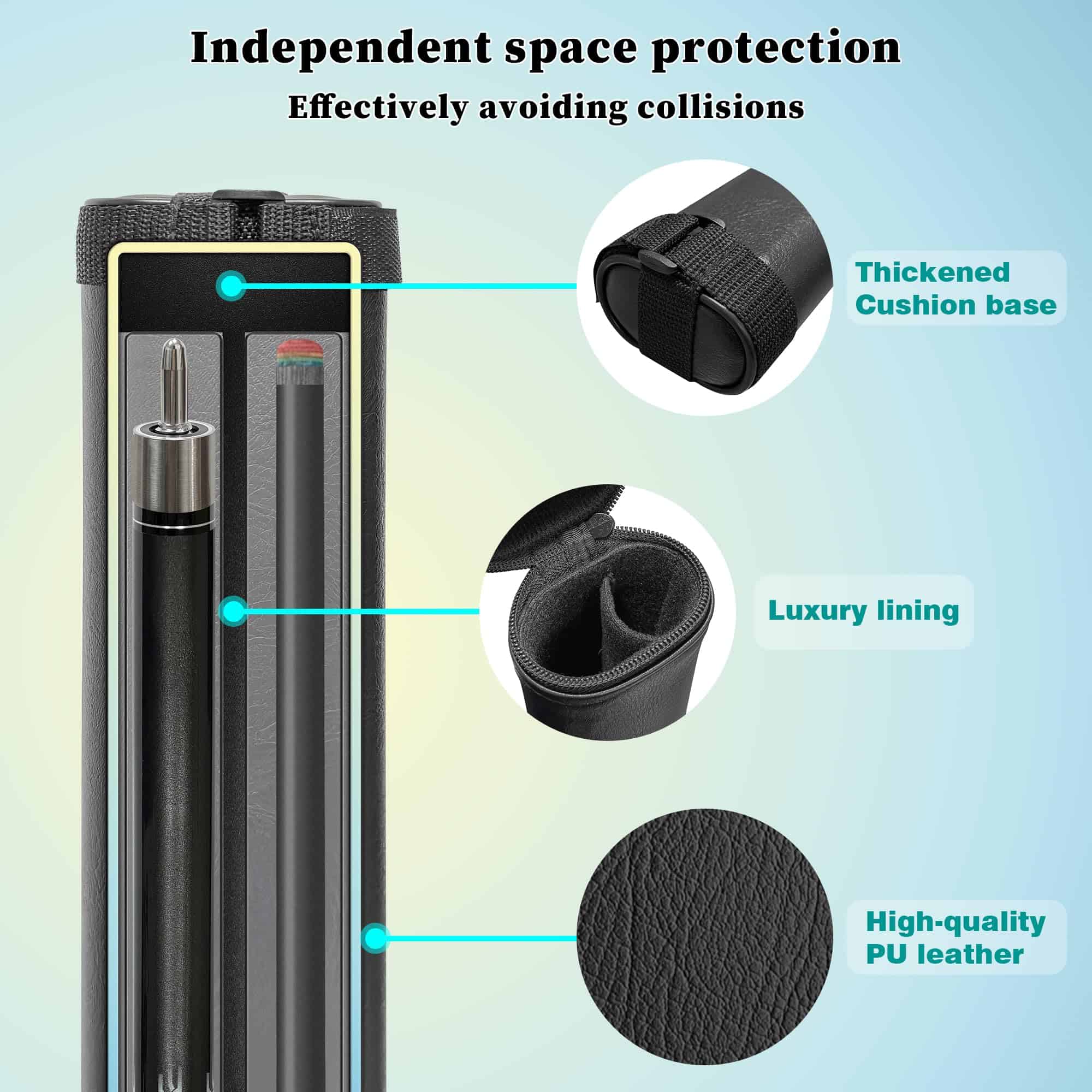 Estuches de Billar HomeSeason Expert, Conjunto de 1/2 - Imagen 4