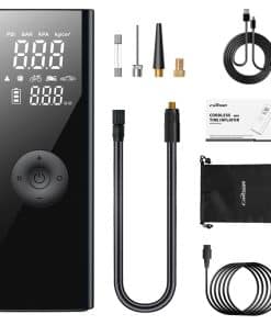 Inflador de llantas portátil - Compresor de aire portátil