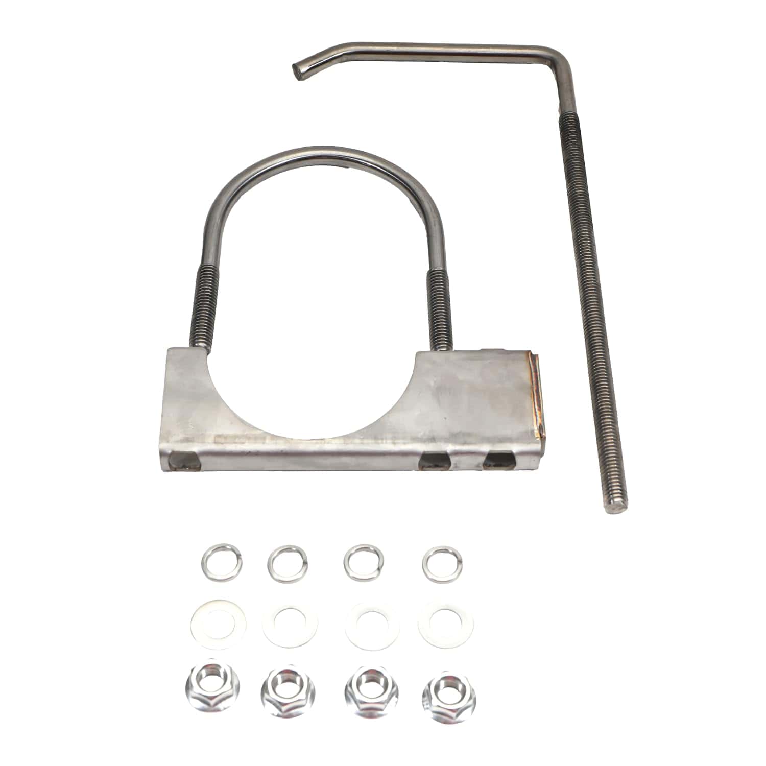 4 Pcs Abrazadera de Escape de 3" con Gancho, Gancho de - Imagen 4