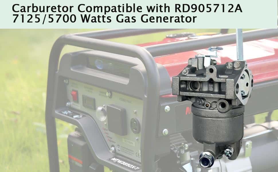 Carburador Compatible con Generador de Gas RD905712A - Imagen 7