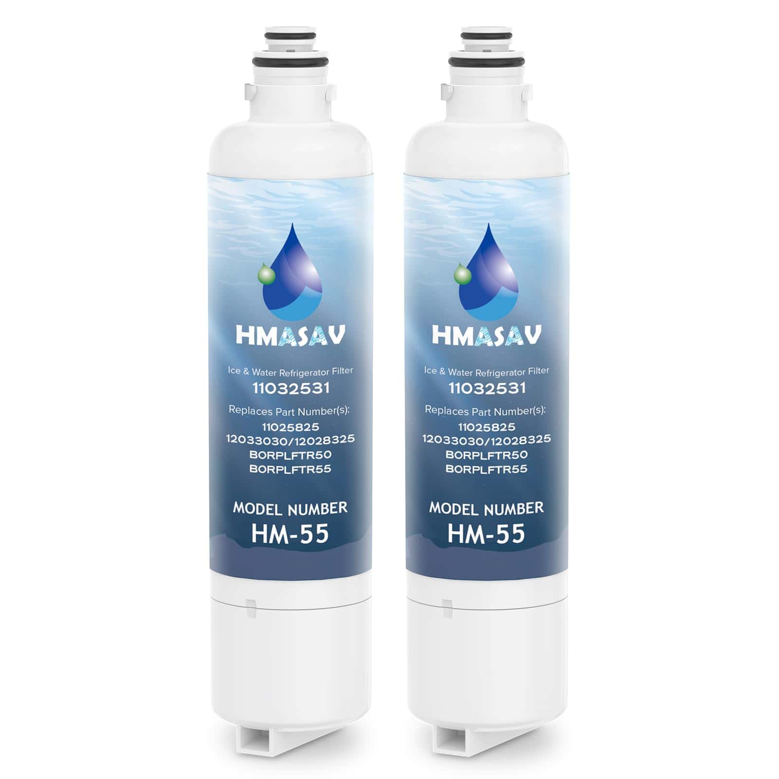 Filtro de Agua HMASAV BORPLFTR55 de -Blanco Azul