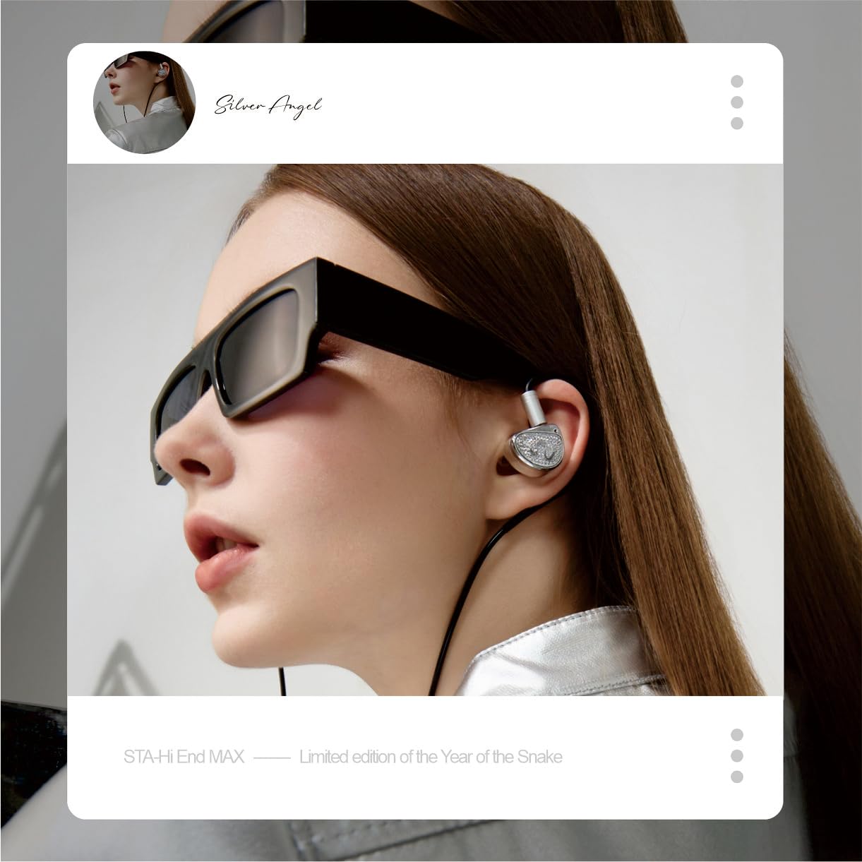 Audífonos con cable EarAcoustic STA-HI-END MAX Flagship con - Imagen 3