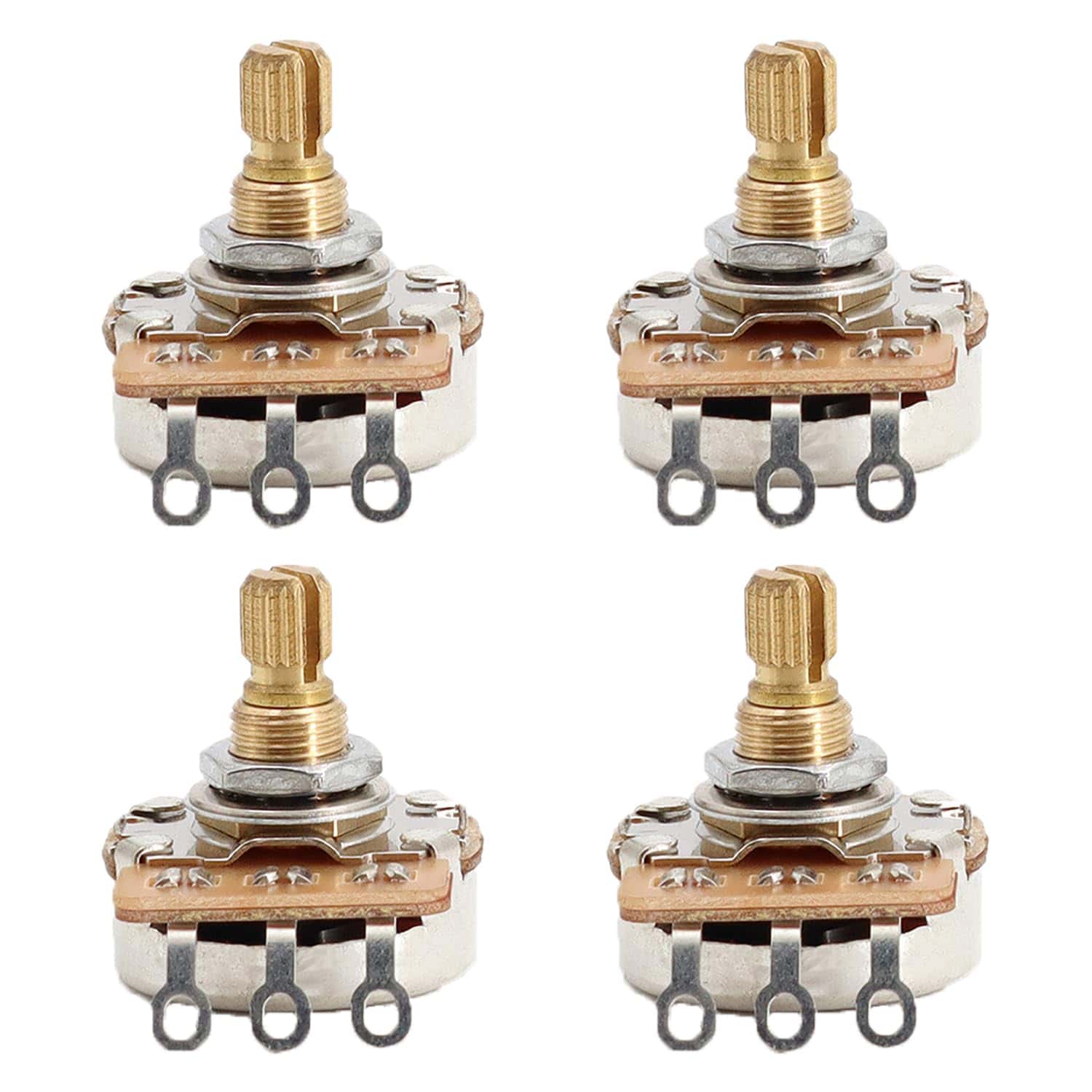 Potenciómetros de Guitarra DIAO79NI 18-Spline 15mm A500K