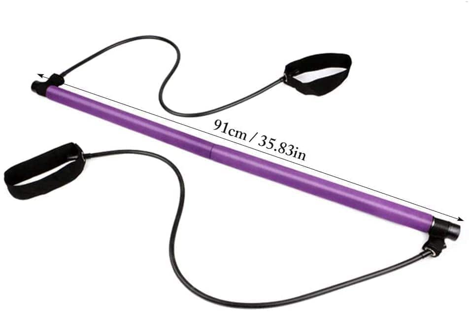 Kit de Barra de Pilates con Bandas de -Multicolor - Imagen 5