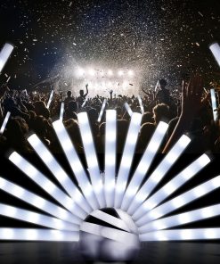 Palo de Espuma de Luz LED, Pack de Varitas Luminosas, Palos