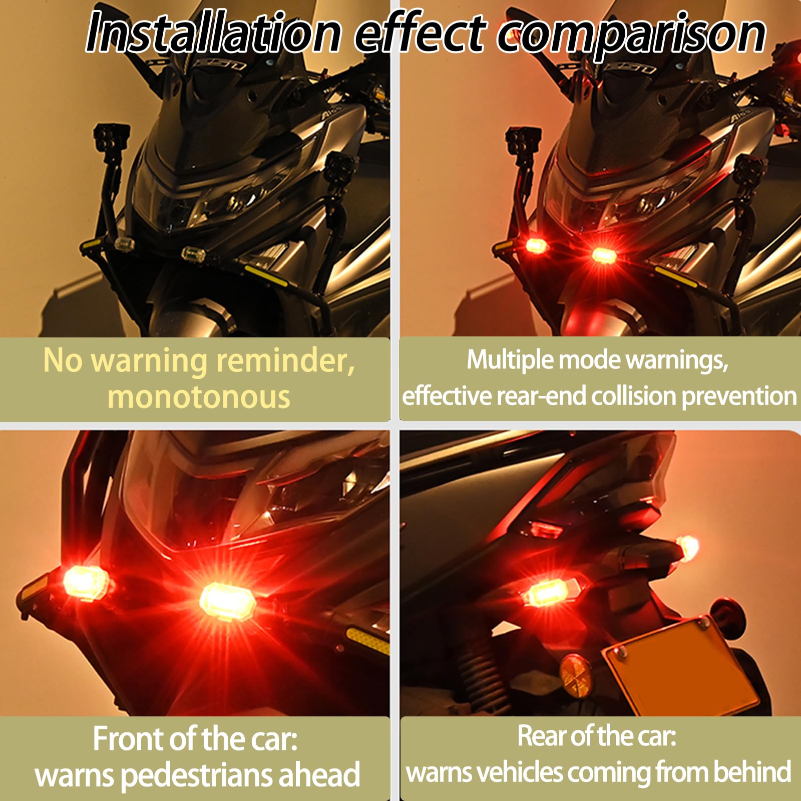 8PCS Luces Estroboscópicas LED Inalámbricas con Control - Imagen 8