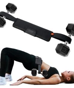 Cinturón de Hip Thrust para Ejercicio - Cinturón Portátil y
