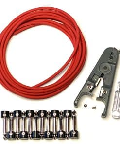 Kit de Cables de Pedal de Guitarra Eléctrica sin Soldadura