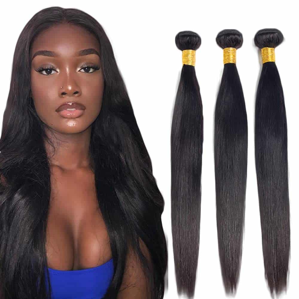 Paquetes de Cabello Humano Paquetes Rectos 20 22 24