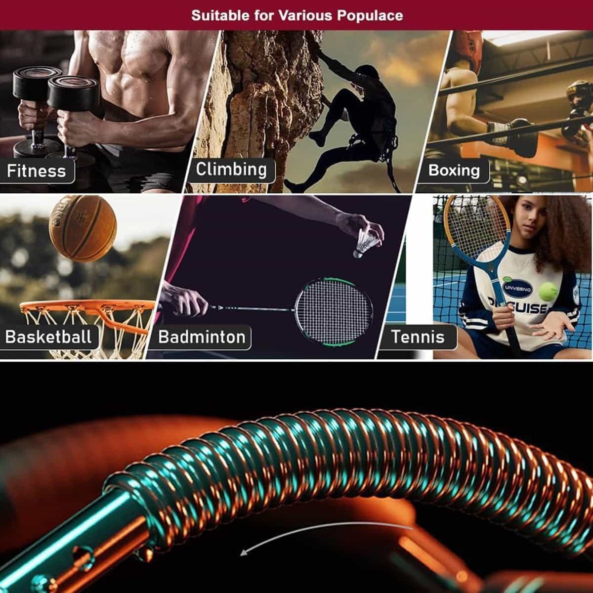 Twister Arm Exerciser, Barra de Entrenamiento de Brazo - Imagen 3