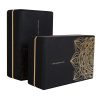 Set de 2 Bloques de Yoga nuveti, Bloques de -Negro