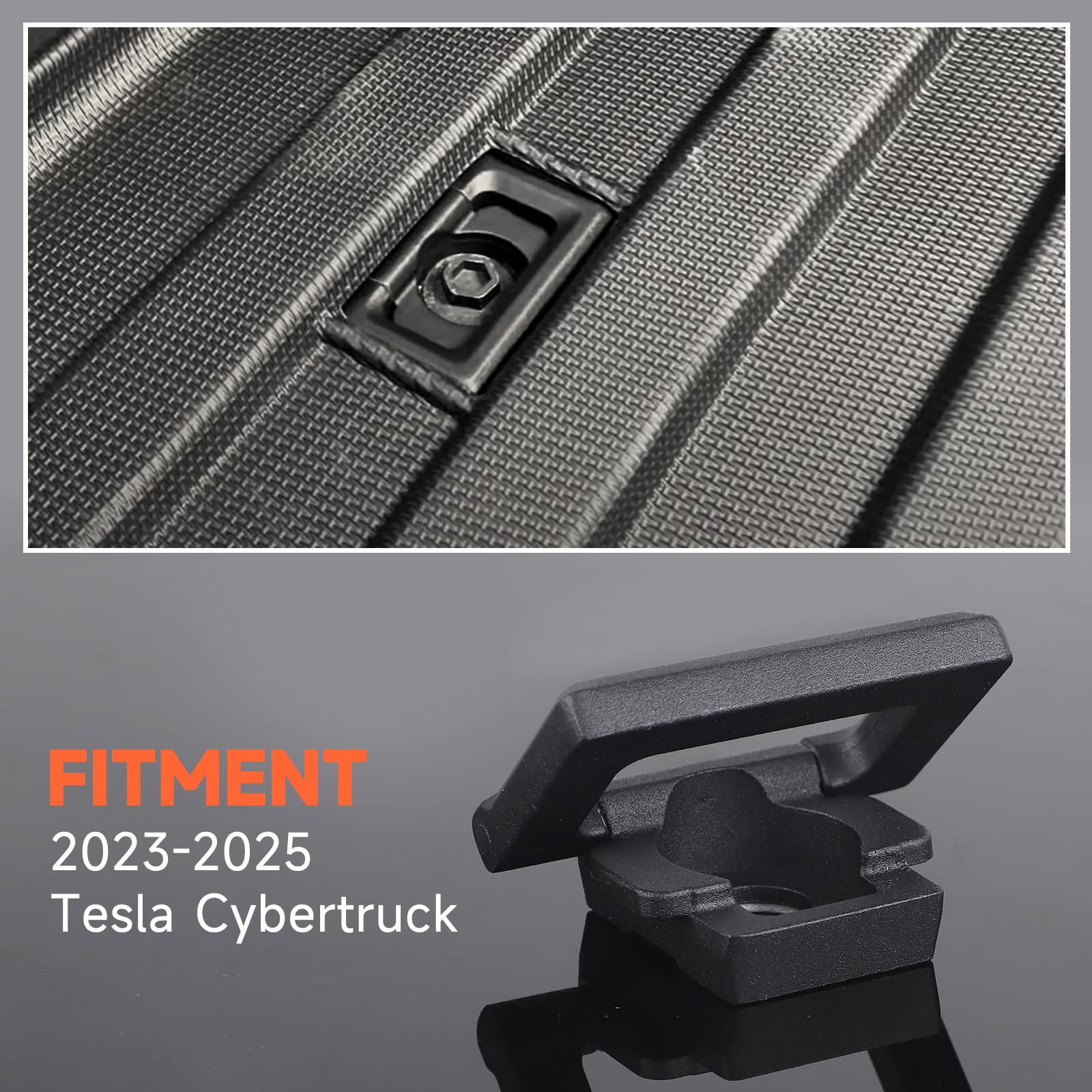 4PCS D-Rings Tie Down Compatible with 2023 2024 2025 Tesla - Imagen 3