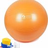 Pelota de Yoga Gruper, Pelota de Ejercicio -Naranja