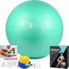 Pelota de Yoga Gruper, Pelota de Ejercicio -Turquesa