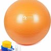 Pelota de Yoga Gruper, 55-75cm Pelota de -Naranja