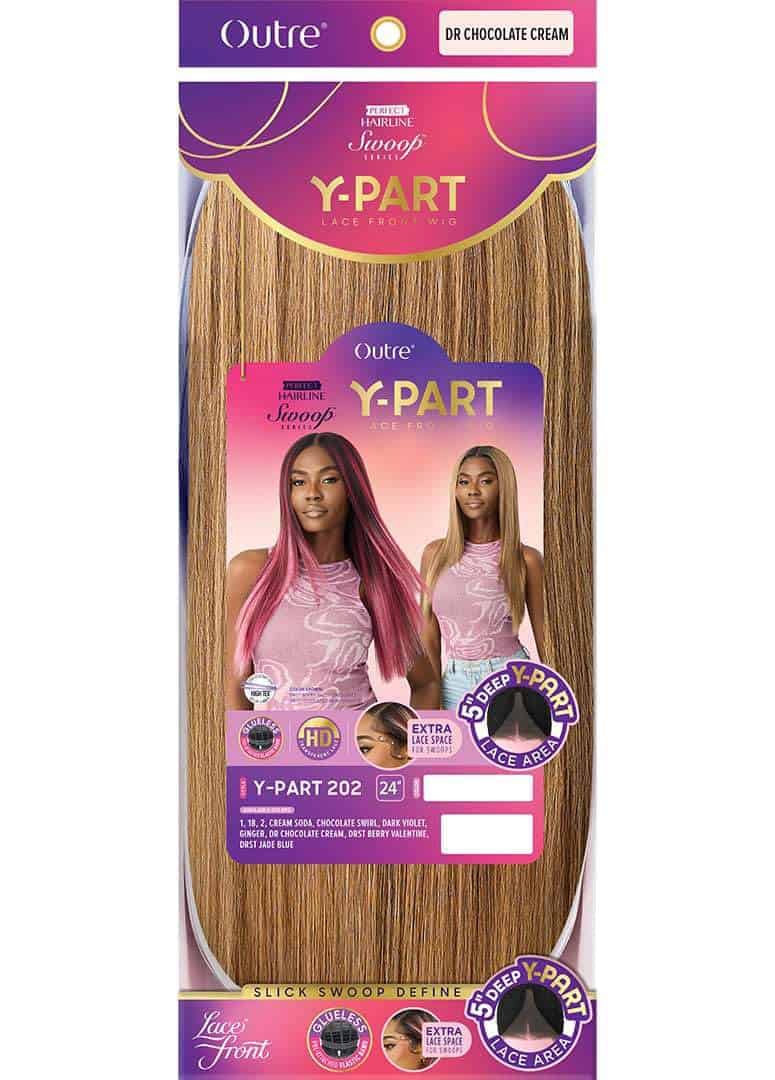 Peluca Frontal de Encaje Outre - Línea de -DR CHOCOLATE CREA - Imagen 7