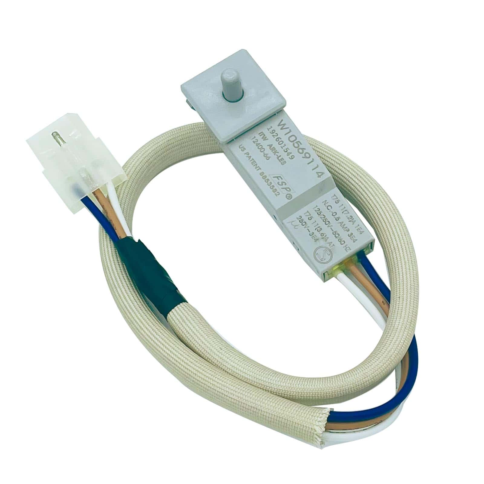 Interruptor de puerta W11427601 compatible con secadora