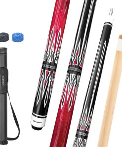 Unicues Palo de Billar Premium de Arce con Estuche, Palo de