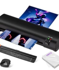 Máquina laminadora de 9 pulgadas con -Negro