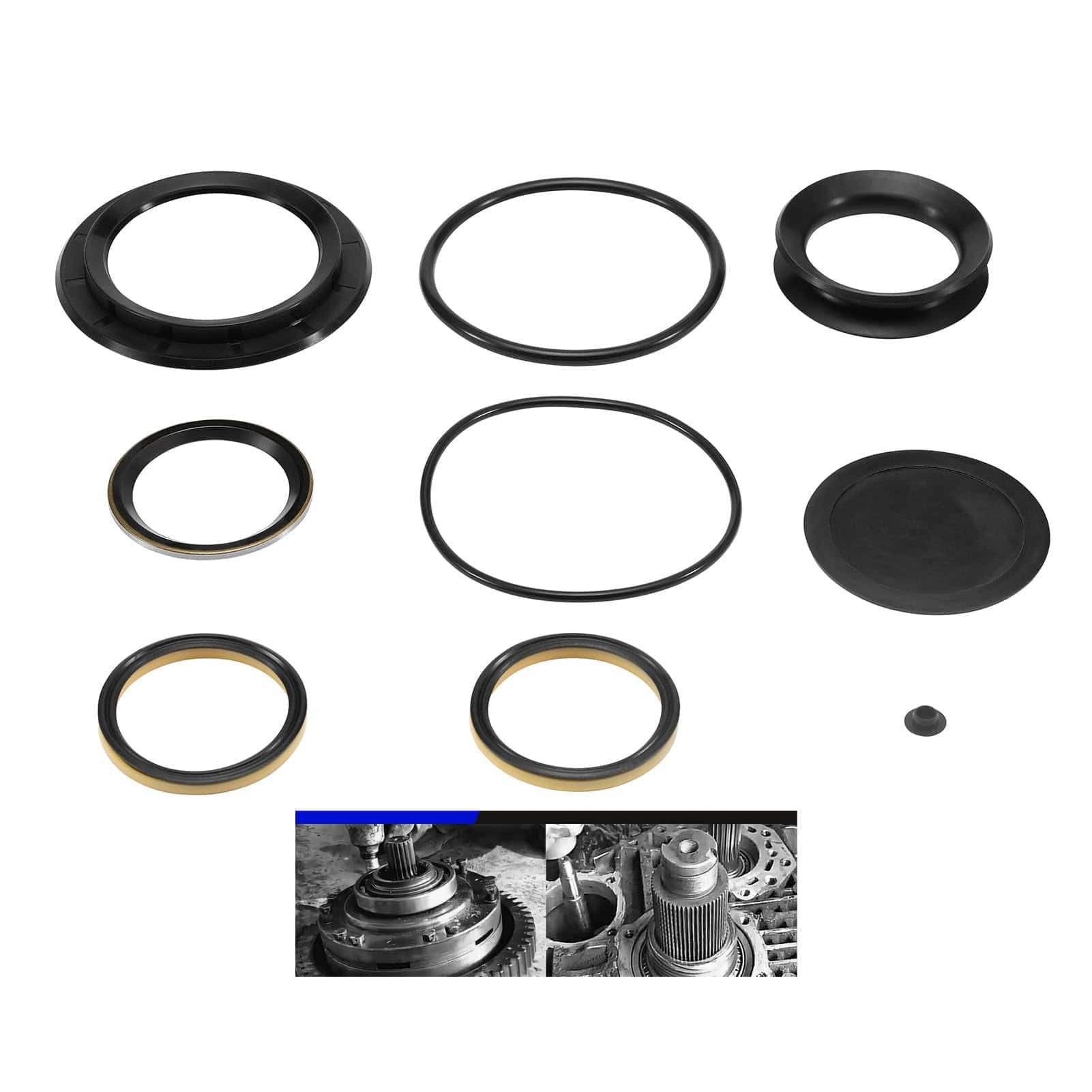 Kit de sellos para engranaje de dirección asistida para