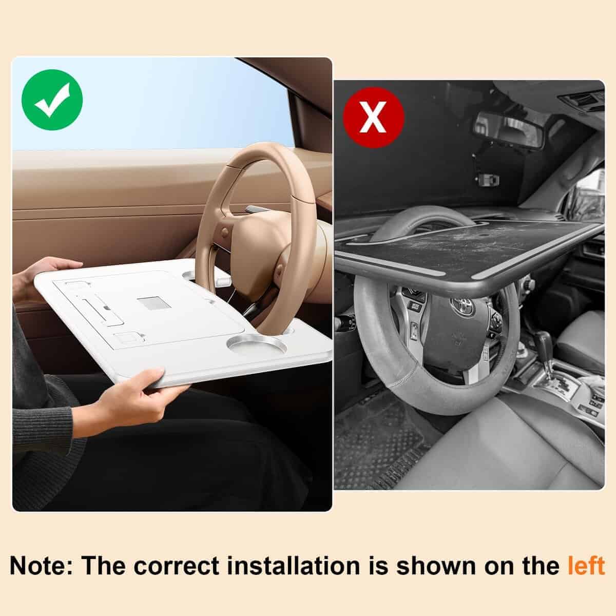 Bandea de escritorio ajustable en ángulo para volante de - Imagen 4
