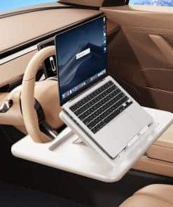 Bandea de escritorio ajustable en ángulo para volante de